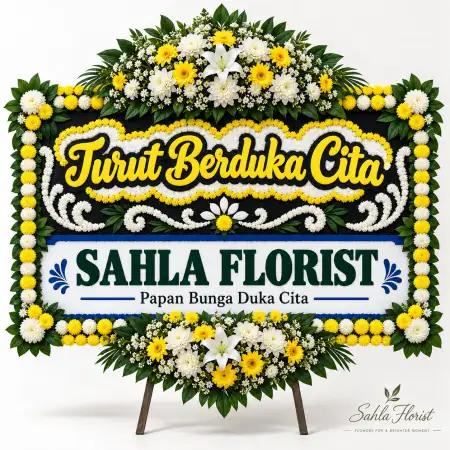 Papan Bunga Duka Toli Toli